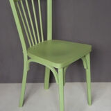 Chaise bistrot vert kasbouri