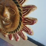 Wall decoration in the shape of sun and moon