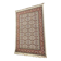 Classic Oriental Carpet Navy Blue and Burgundy Red