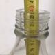 Demijohn ovaloide transparent about 10 l