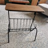 Vintage magazine rack from the 60s