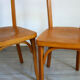 4 vintage bistro Baumann chairs