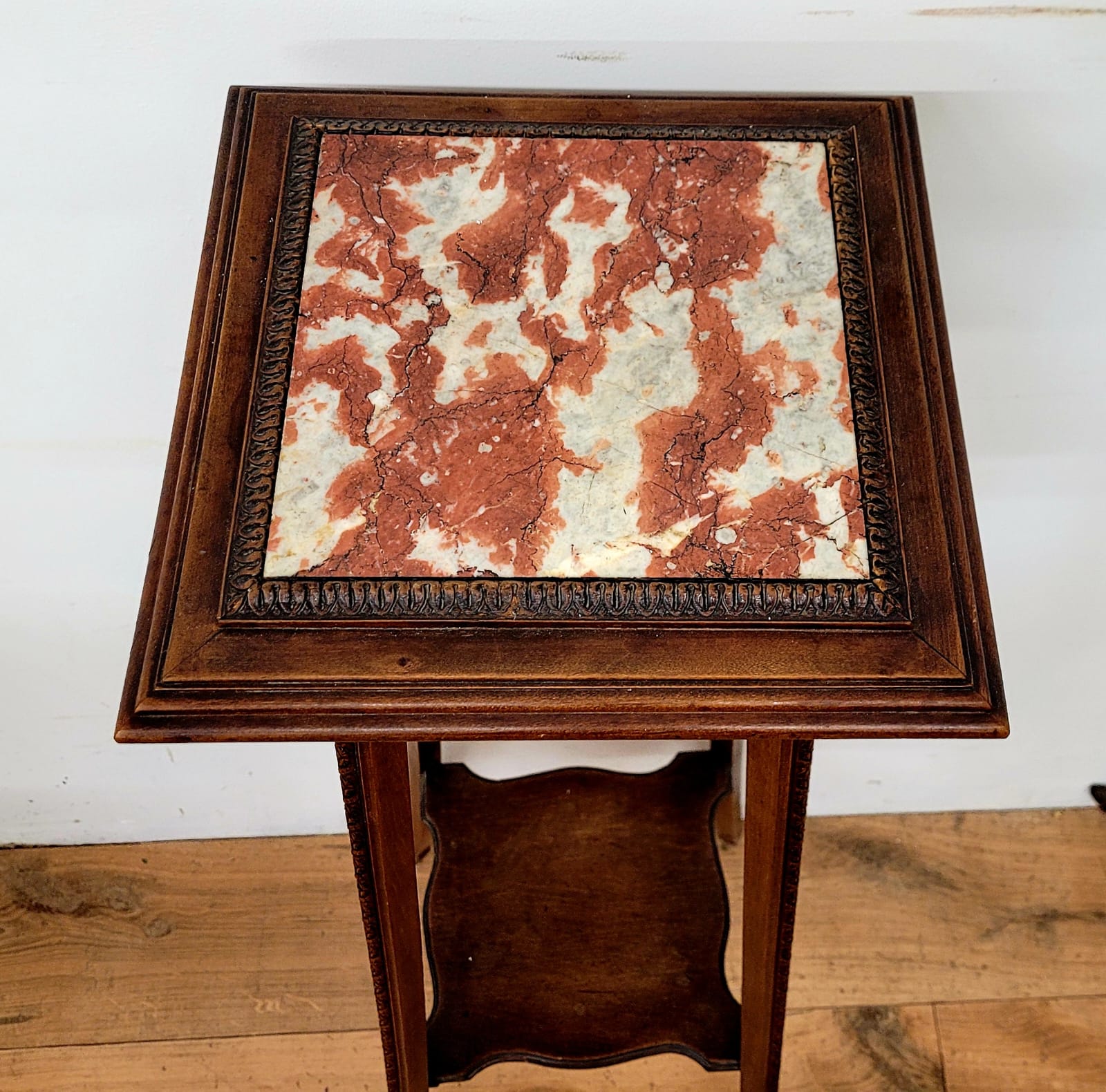 Wooden and marble harness