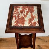 Wooden and marble harness