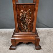 Large Cherry & Walnut Stool, Asian style – Early 20th century