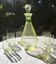 Art Deco liqueur service in opaline