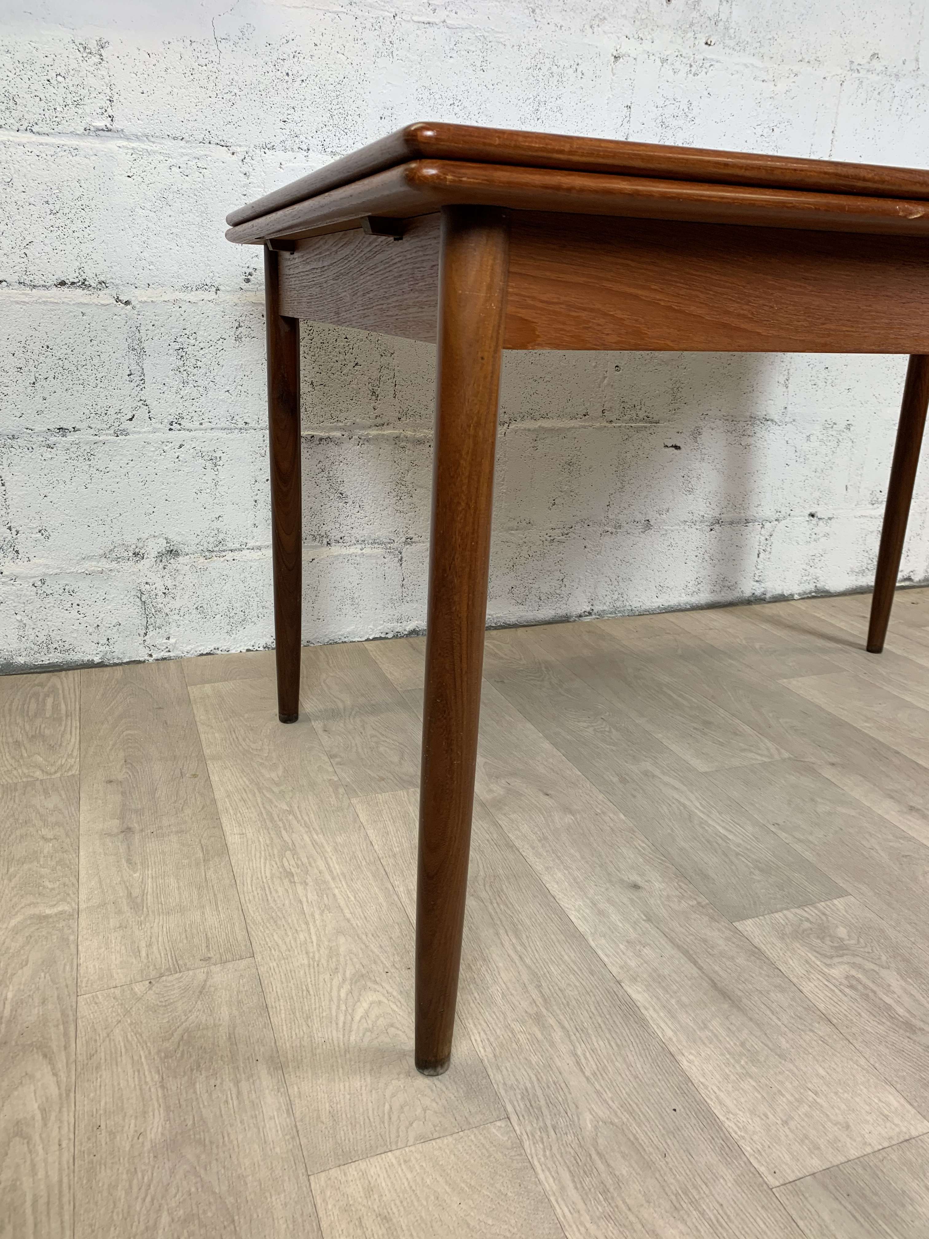 Scandinavian teak dining table