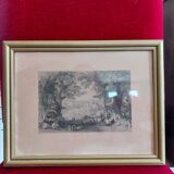 Bosphorus etching on the black sea