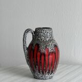 Small textured ceramic pitcher or vase