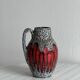 Petit pichet ou vase en céramique texturée
