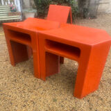 Two-piece desk from the 1970s