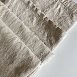 Farm tablecloth 19th in hemp canvas, reserve of trousseau L270cm