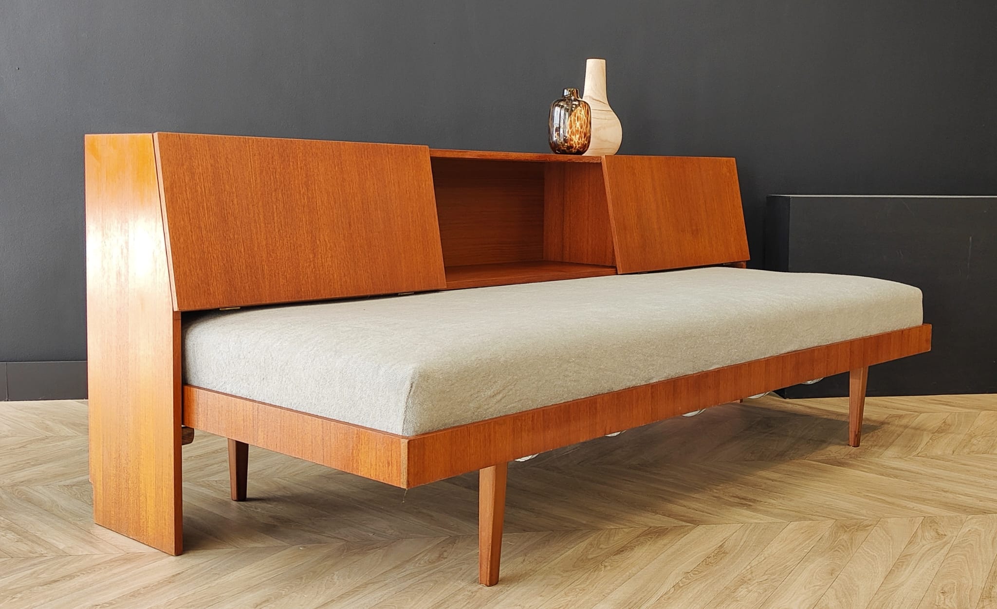 Mid century daybed vintage - sofa, sofa bed, sofa