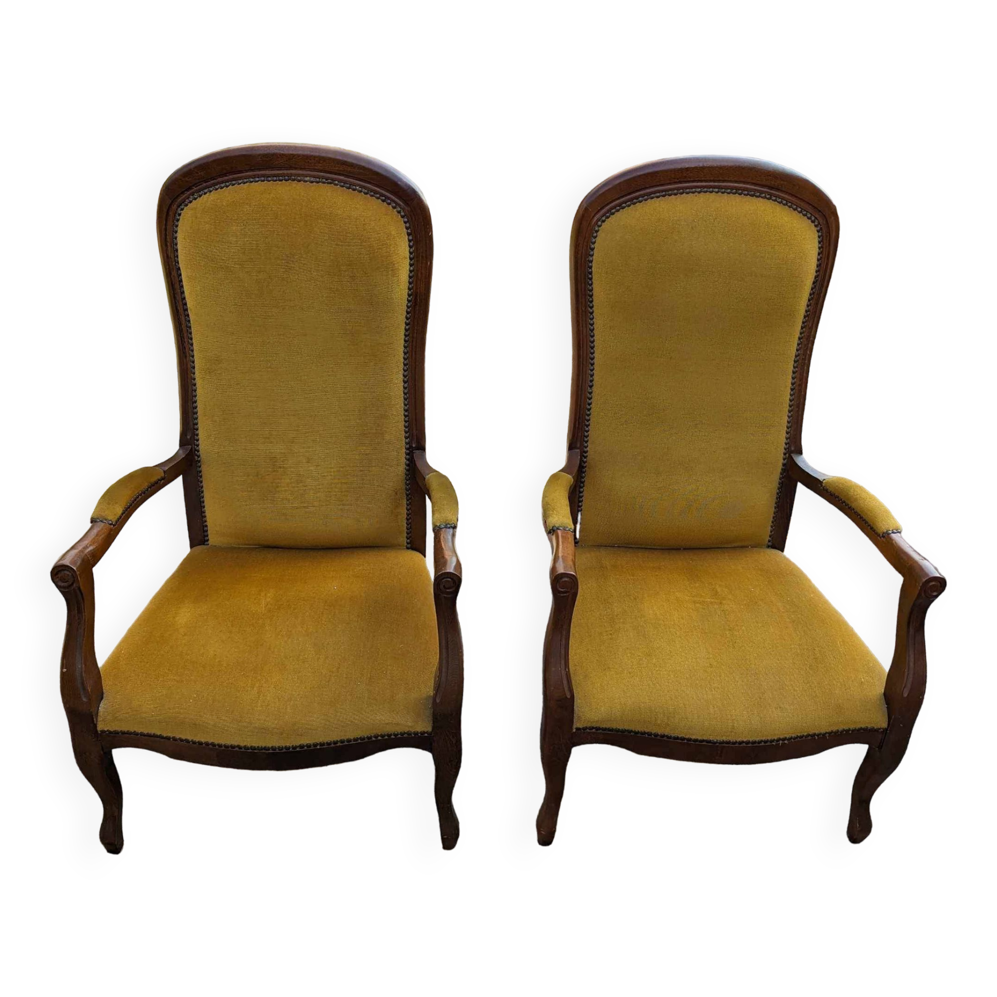 Voltaire armchairs