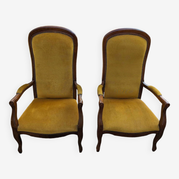 Voltaire armchairs