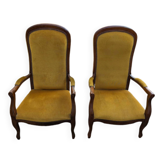 Voltaire armchairs