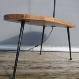 Table lamp low post surf 1950 multicolored lanyards