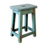 Old Burmese teak workshop stool