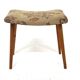 Tabouret scandinave en hêtre, Suède, 1960