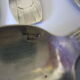 Silver metal coffee spoons