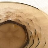 Art deco bowl by andries dirk copier form leerdam, dutch modernism