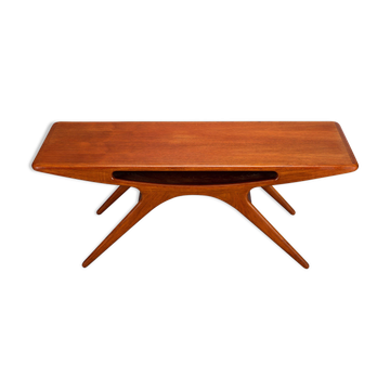 Smile table by johannes andersen for cfc silkeborg, 1960s
