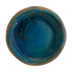 Blue and grey ceramic pottery dish