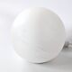 Vintage Honsel globe lamp in frosted glass, moon effect