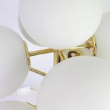 Atomic brass table lamp, Switzerland, 1960s