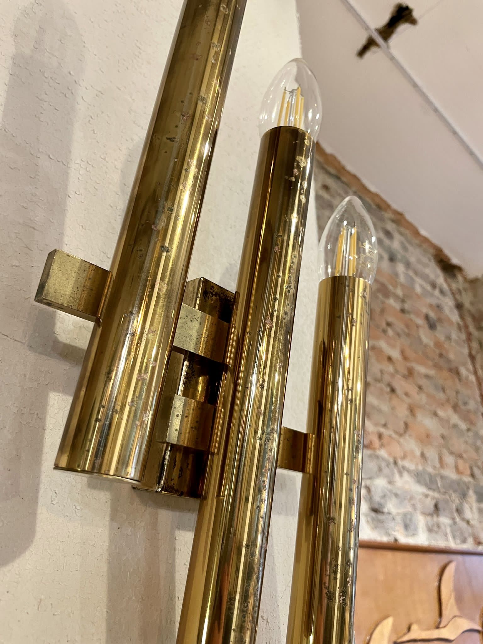 Sciolari wall lamp for Boulanger 1970