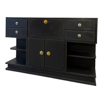 Black living room furniture