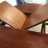Baumann teak round table