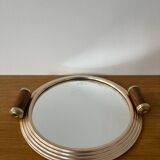 Art Deco mirrored tray