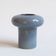 Vintage blue ceramic vase