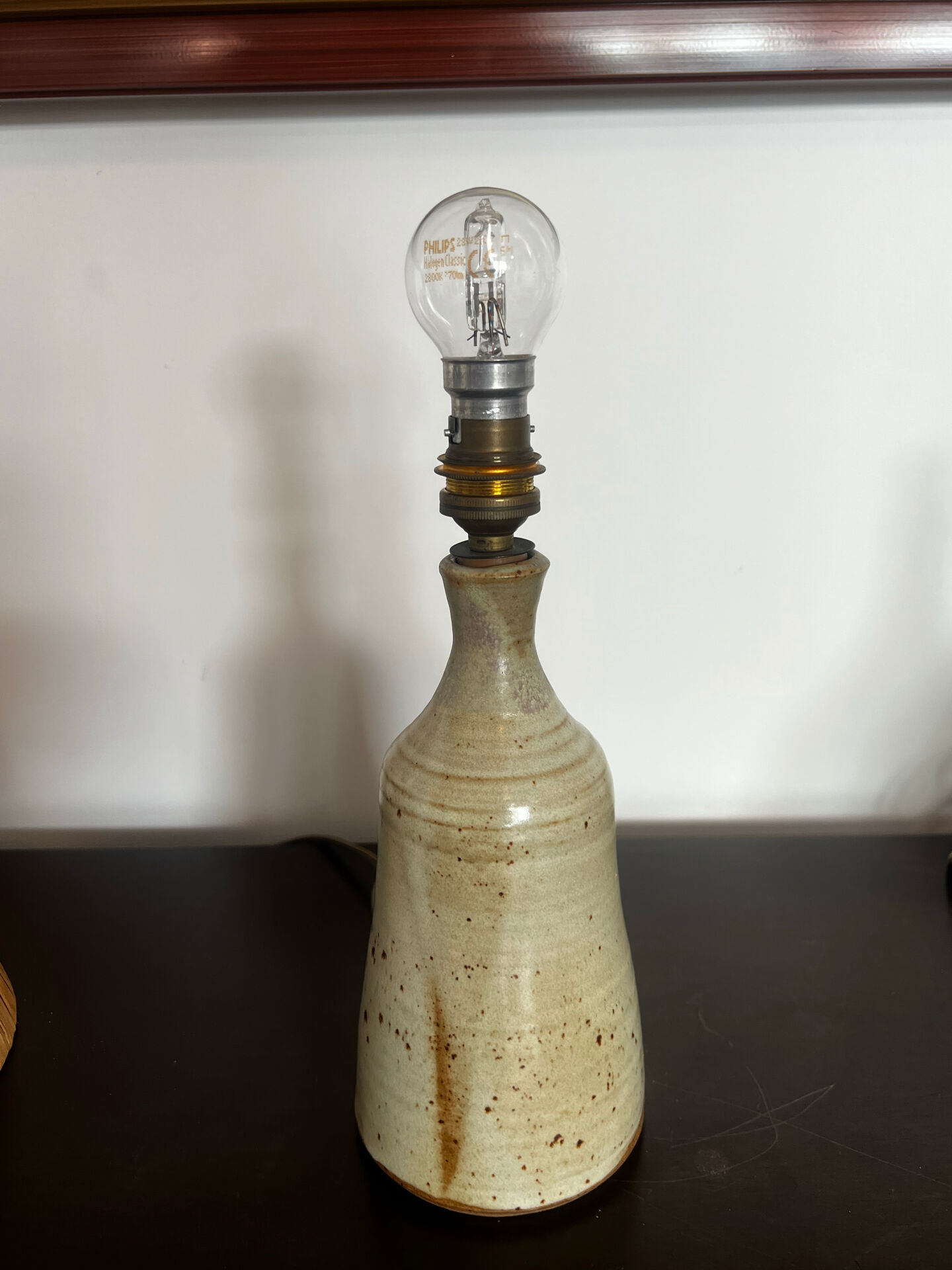 Lampe vintage en céramique 1960 - mid-century