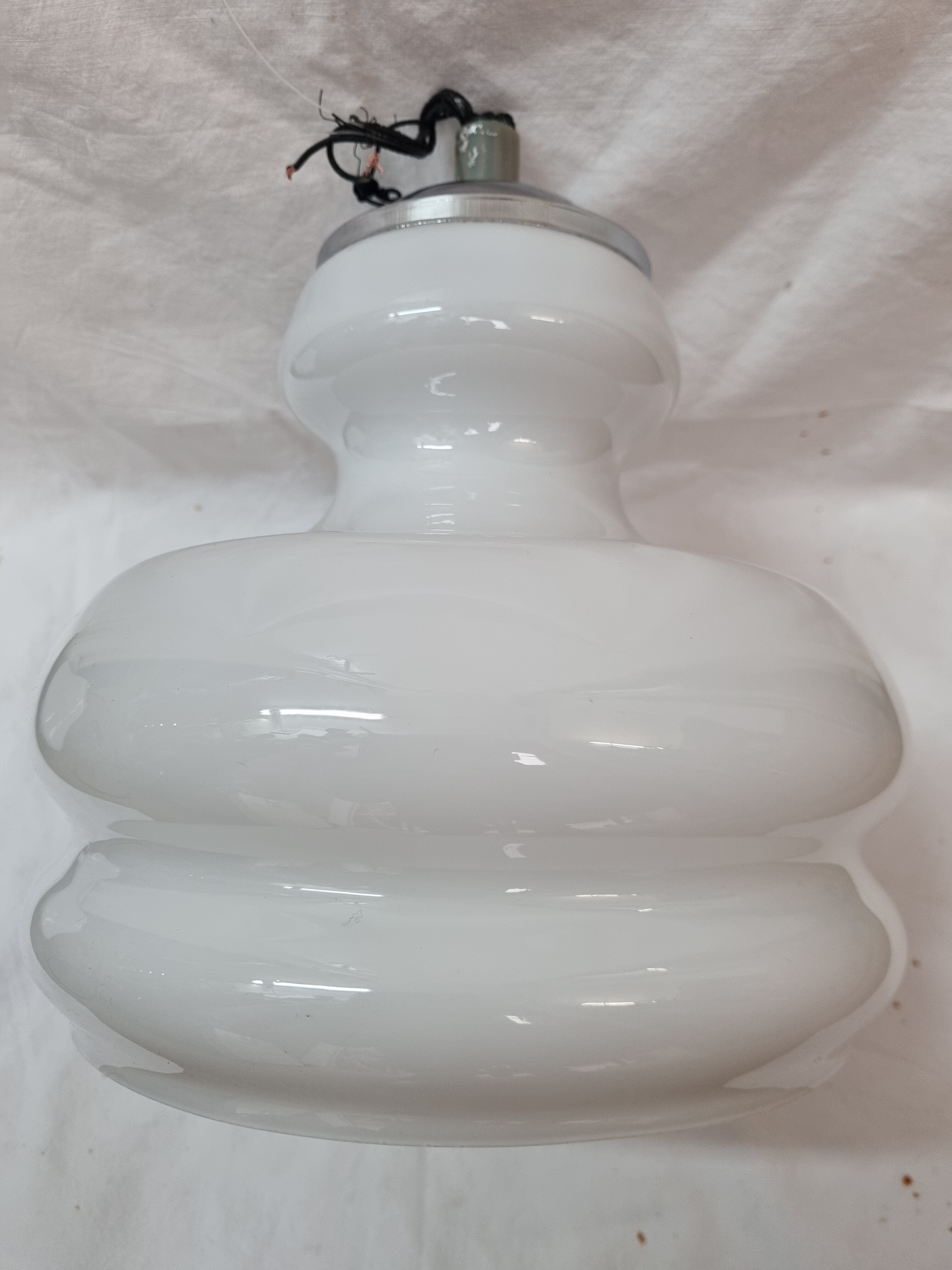 White opaline suspension from 1970