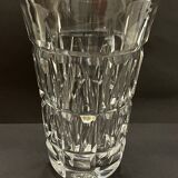 Carved crystal vase from Saint Louis