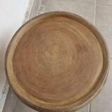 African Bamiléké Brown Stool