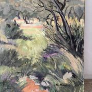Landscape of Provence, signed Guy Montis (1918-1976)