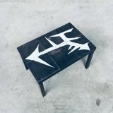 Ceramic Tile Side Table, Belgium, 1960s