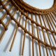 Mirror rattan galaxy 79x67cm
