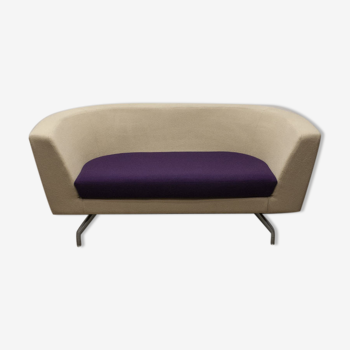 Canapé orangebox beige violet