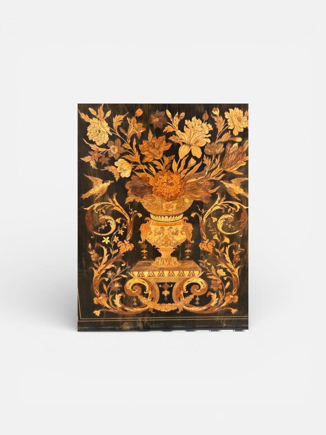 Sideboard - a piece of furniture at a supporting height or in between, made of marquetry and pl