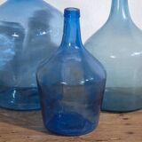 Anciennes damajuanas bleues (vers 1920). Ensemble 3 pièces #3