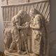 Plaster bas-relief