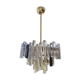 Venini trihedron chandelier in Murano glass