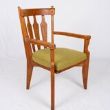 Set of 6 Guillerme and Chambron chairs for Your Home, France, 1950s