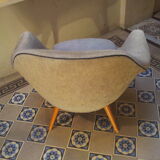 Cocktail couch 50 60 organic egg WOMB years Danish