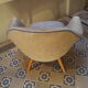 Cocktail couch 50 60 organic egg WOMB years Danish
