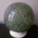 Plafonnier boule mosaïque